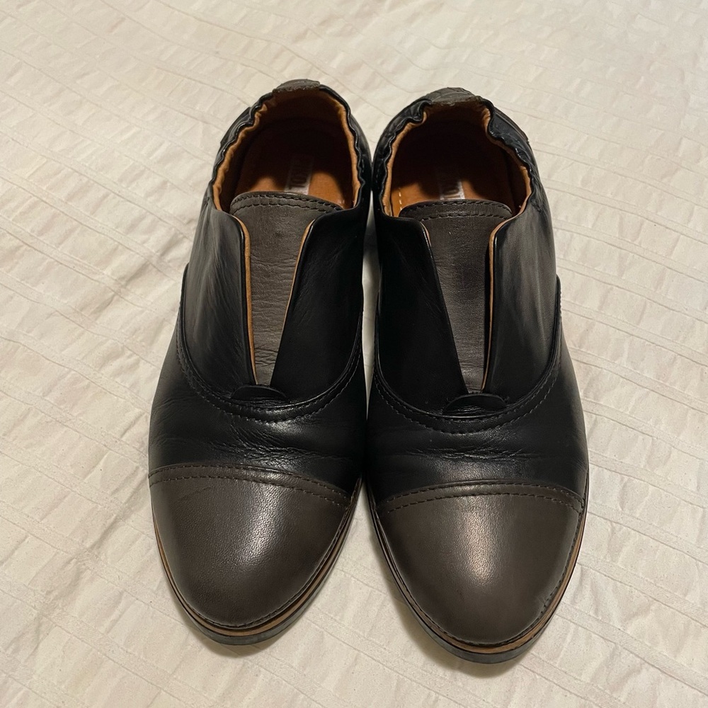 PIKOLINOS Black and Dark Brown Loafers